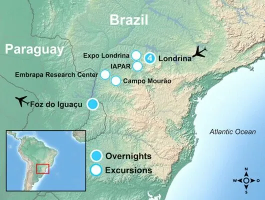 Agricultural Tour Itinerary