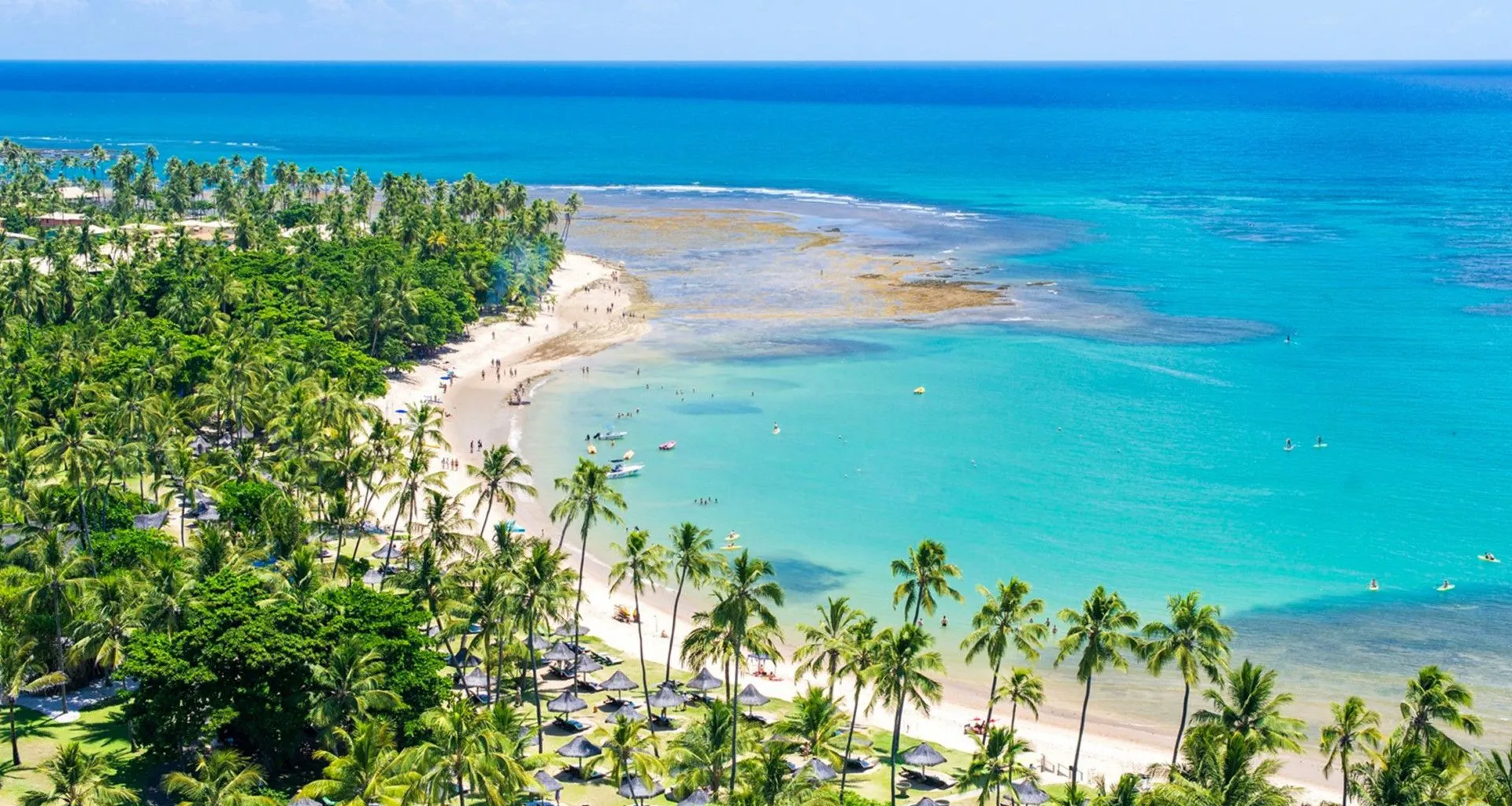 Stunning tropical beach at Tivoli Eco-Resort Praia do Forte