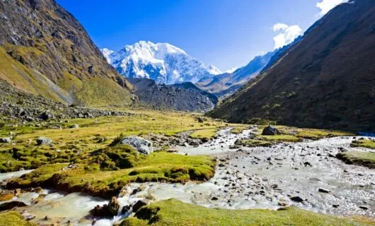 View down Apurimac Valley