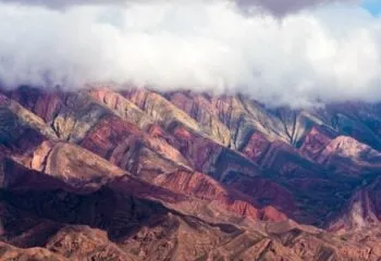 Mountain of fourteen colors in Argentina