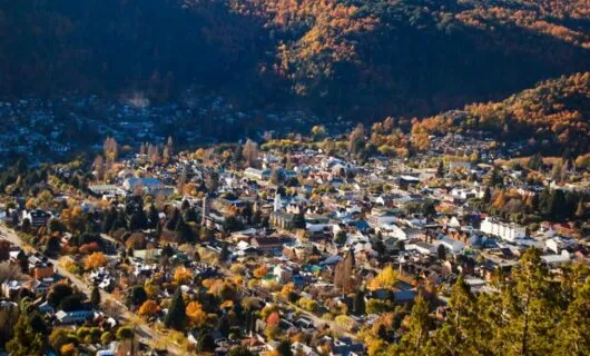 Town of San Martin de los Andes, Argentina