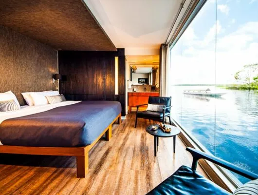 Bedroom of Aria Amazon Cruise