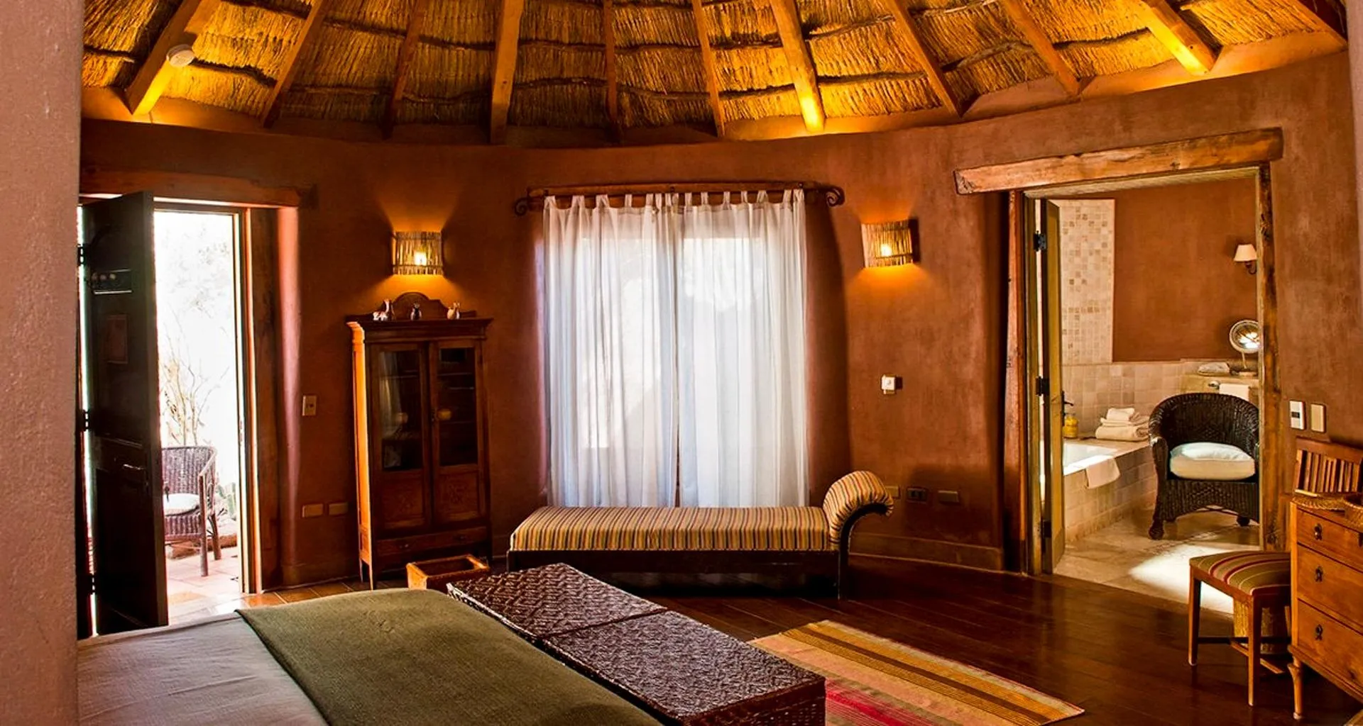 Bedroom of Awasi Atacama Lodge