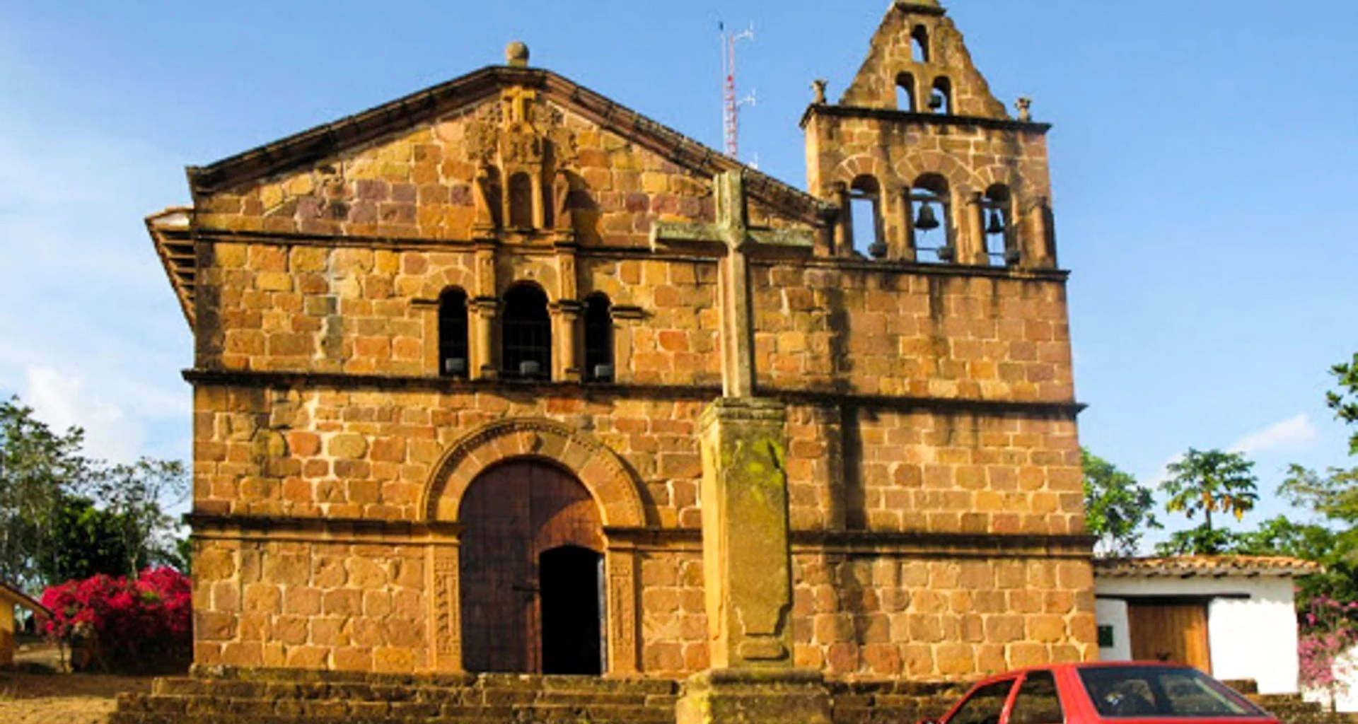 Church in Barichara, Colombia