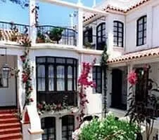 decorative white hotel