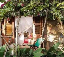 hotel with outdoor area