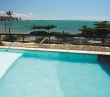 Pool with a view of the ocean