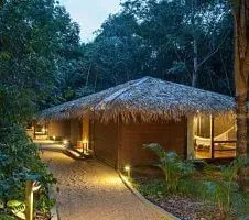 thatched roof hotel