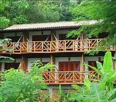 Ilha Grande Pousada balconies and jungle
