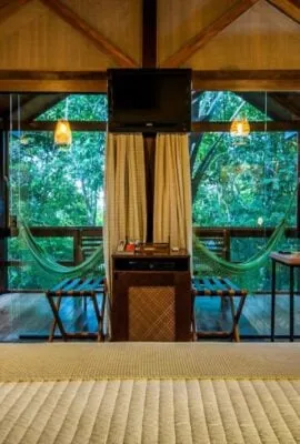 Amazon lodge room in Brazil