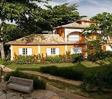 Tile Roofed house of hotel