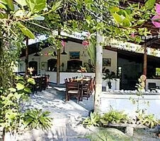 Morro de Sao Paulo, Hotel Vila Guaiamu front view