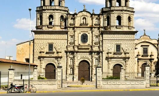 Church in Cajamarca, Peru