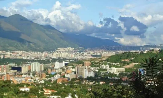 View of Carcas Venezuela