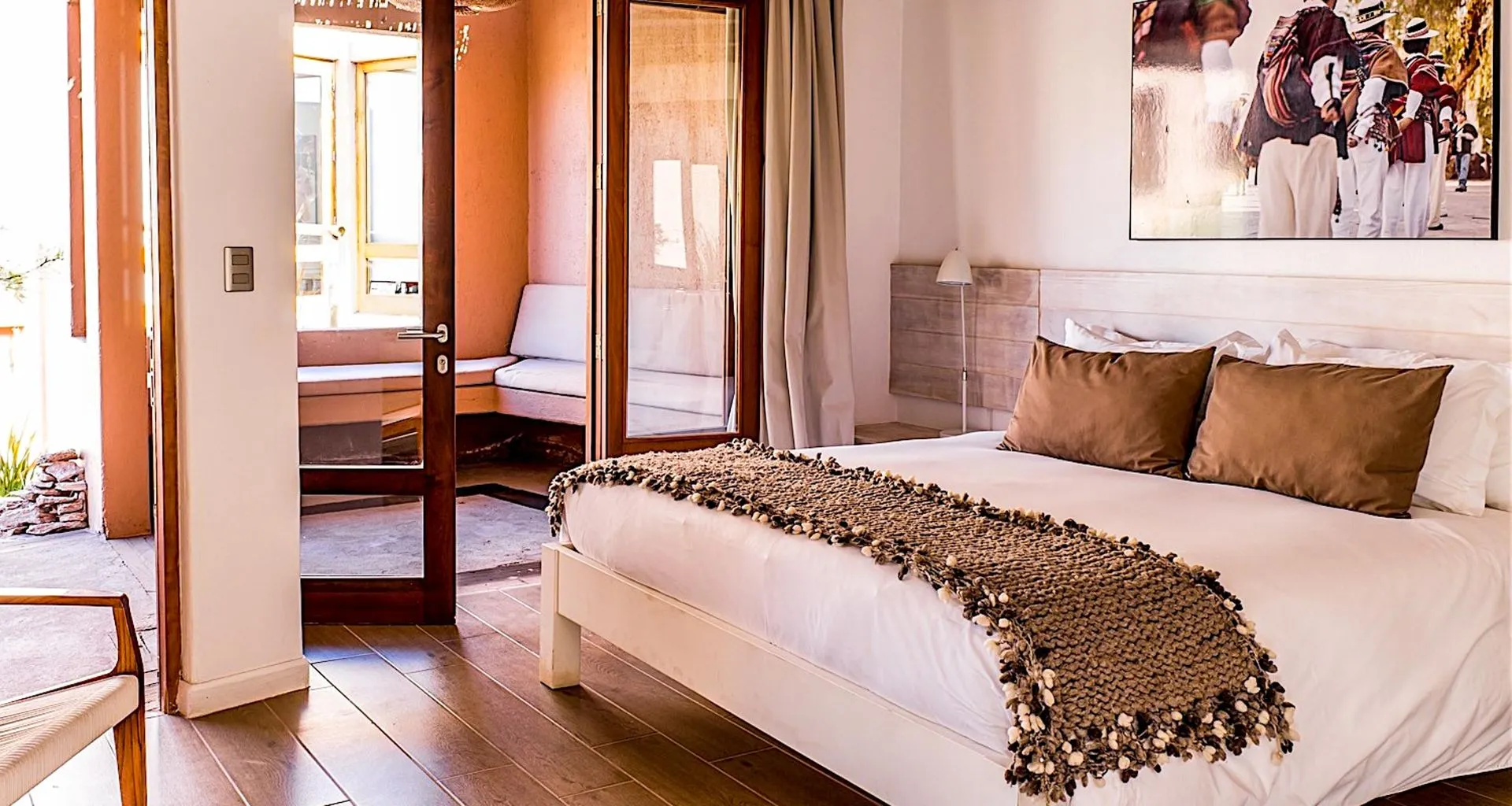 Bedroom at Casa Atacama