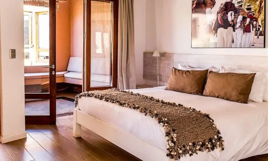Bedroom at Casa Atacama