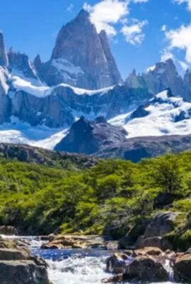 Mountain Fitz Roy in Argentina