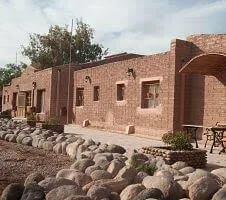 desert hotel exterior