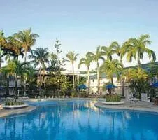 large pool area at resort