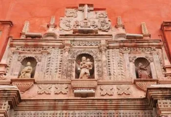 View of Convento de Santa Teresa in Potosi Bolivia