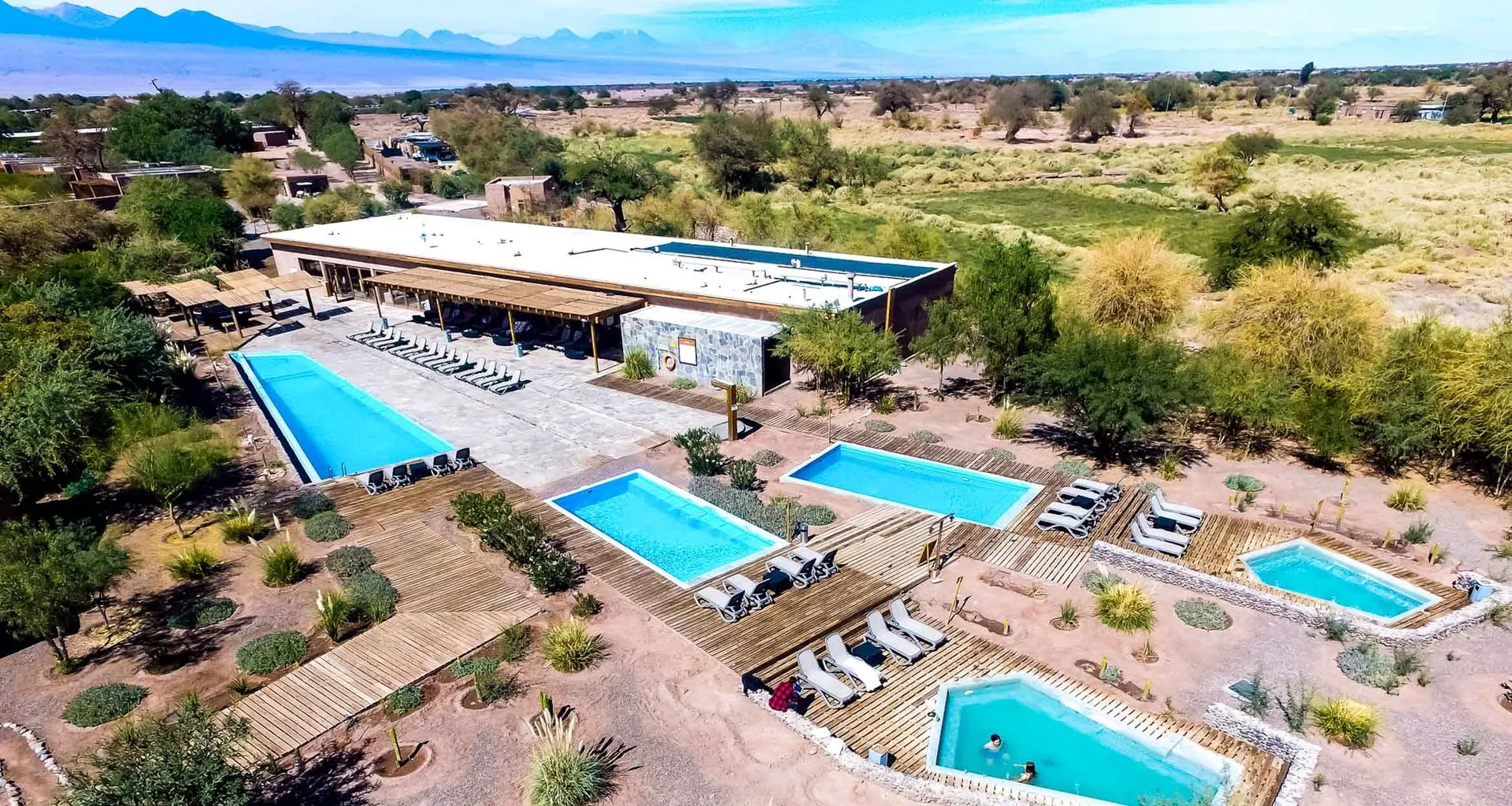 Aerial view of Cumbres Atacama Hotel & Spa