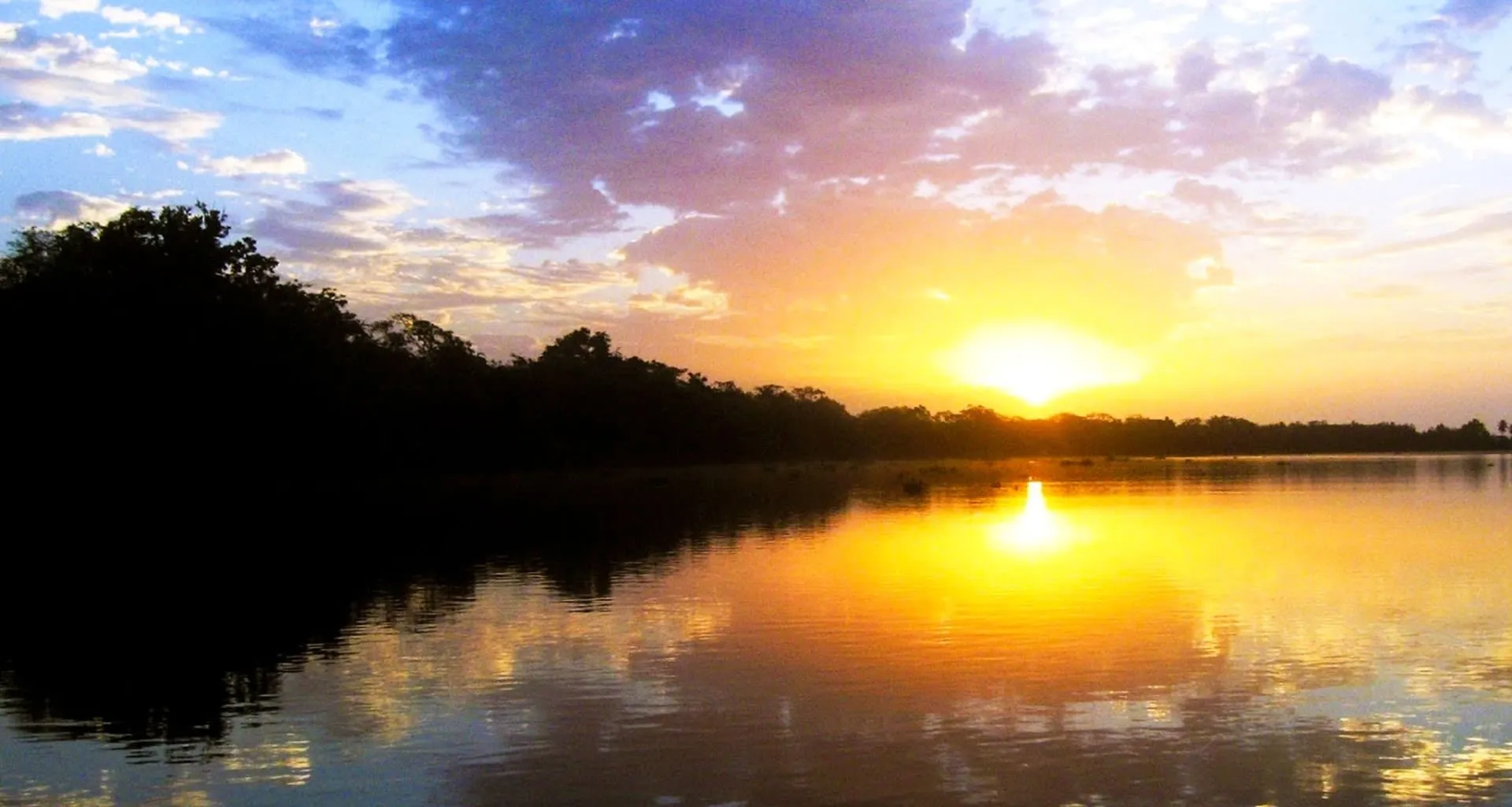 Sunset over the Delta del Orinoco