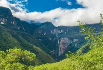 Gocta Waterfall in northern Peru