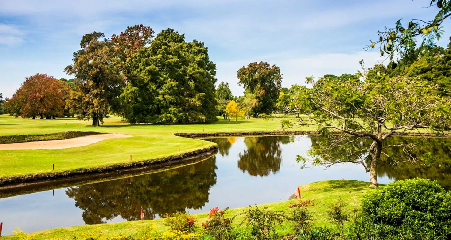 Water feature on Brazil golf course