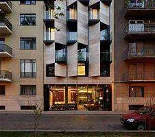 modern hotel outside