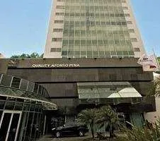exterior of the hotel afonso pena in belo horizonte