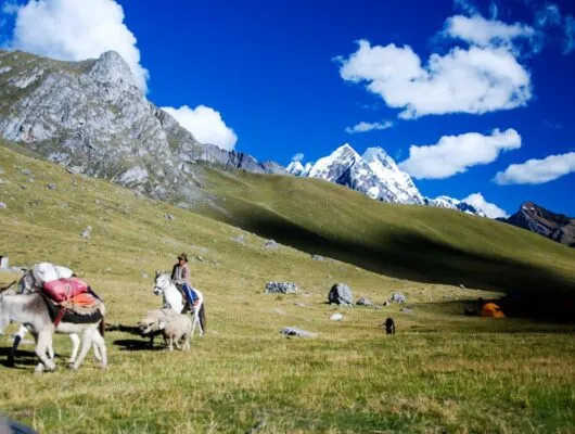 Huarez Cordillera Blanca Peru Trek