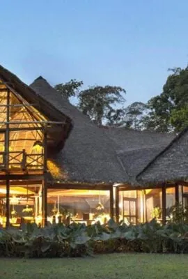 Exterior of Inkaterra Reserva Lodge