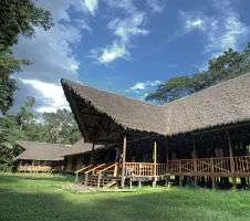 exterior of amazon lodge