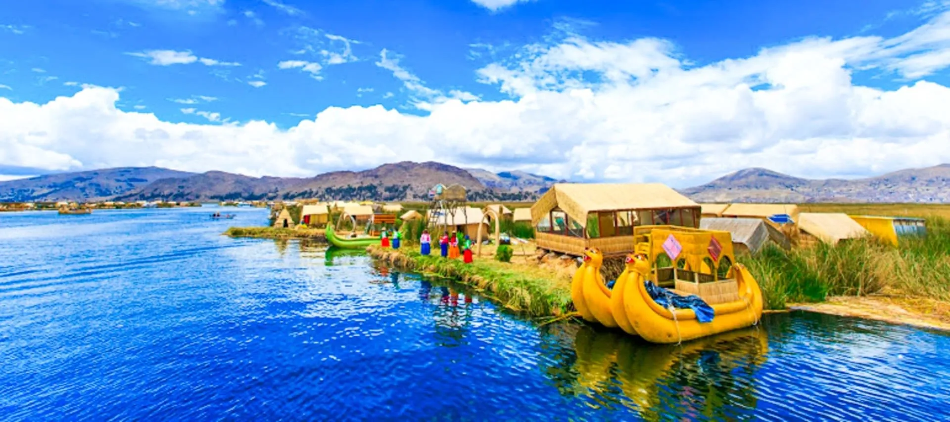 Lake Titicaca in Bolivia