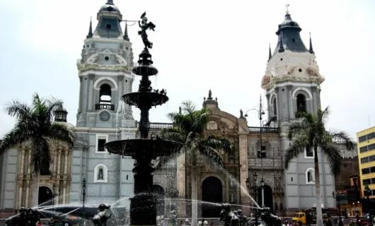 Cathedral in Lima, Peru