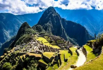 Peak of Machu Picchu