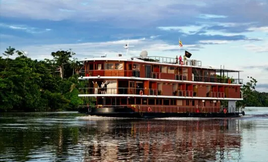 Manatee Amazon river cruise ship