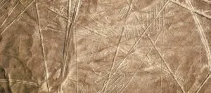Aerial view of Nazca Lines