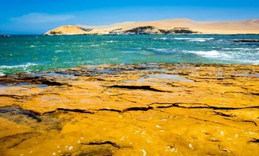 Paracas Bay in Peru