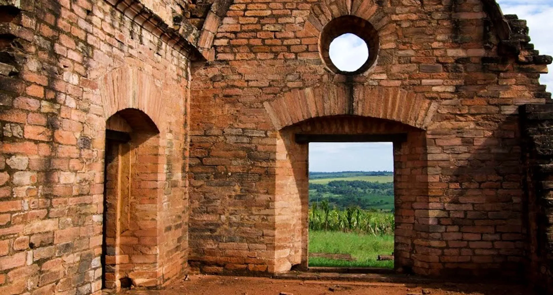 Ruins of building in Paraguay