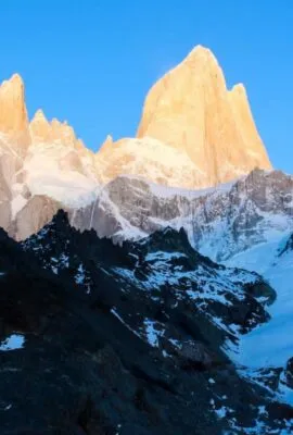 Peaks of Patagonia mountain range
