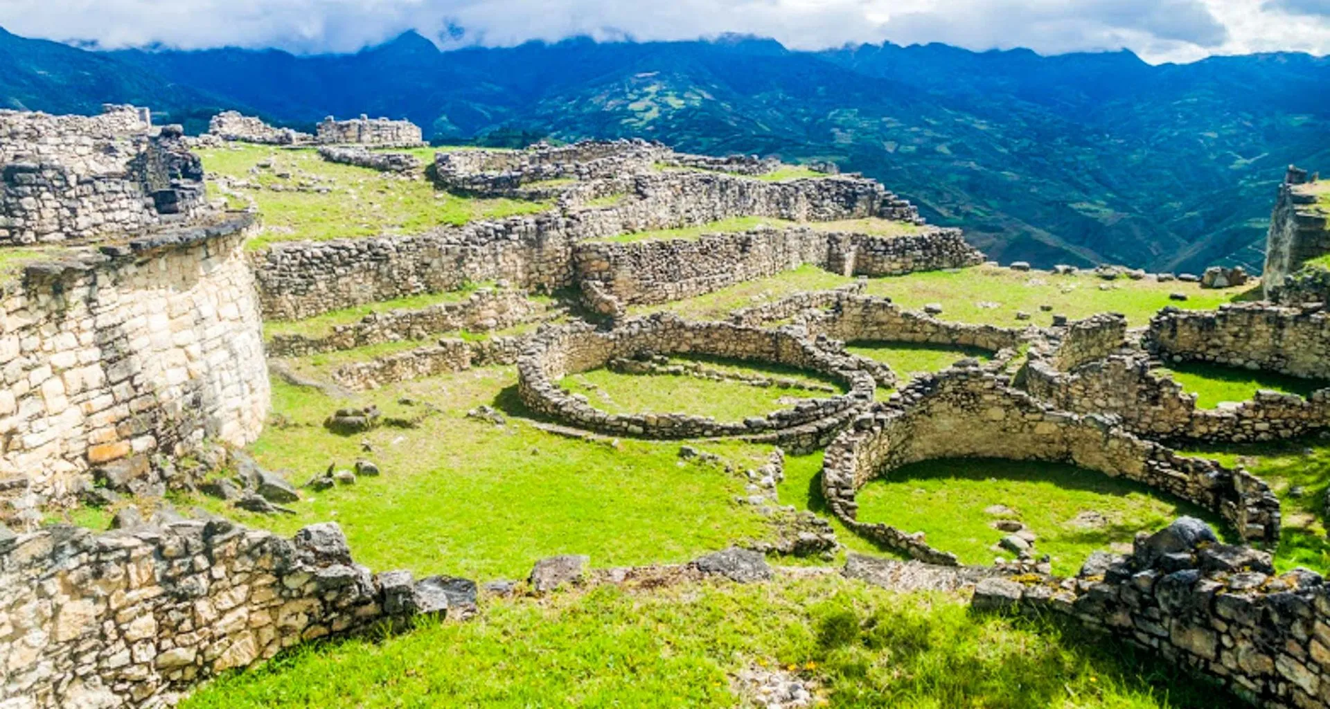 Ruins of ancient civilization in Peru