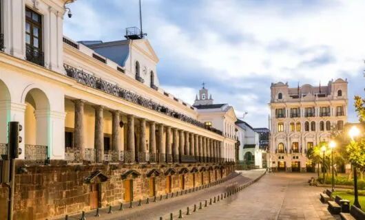 Plaza Grande in Quito, Ecuador