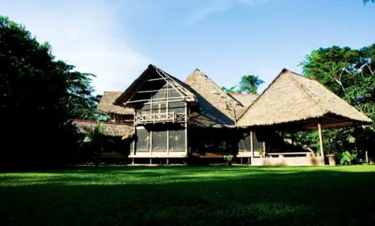 Exterior of Inkaterra Reserva Amazonica Lodge