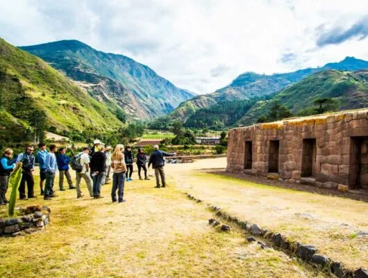 Salkantay Trek to Machu Picchu group