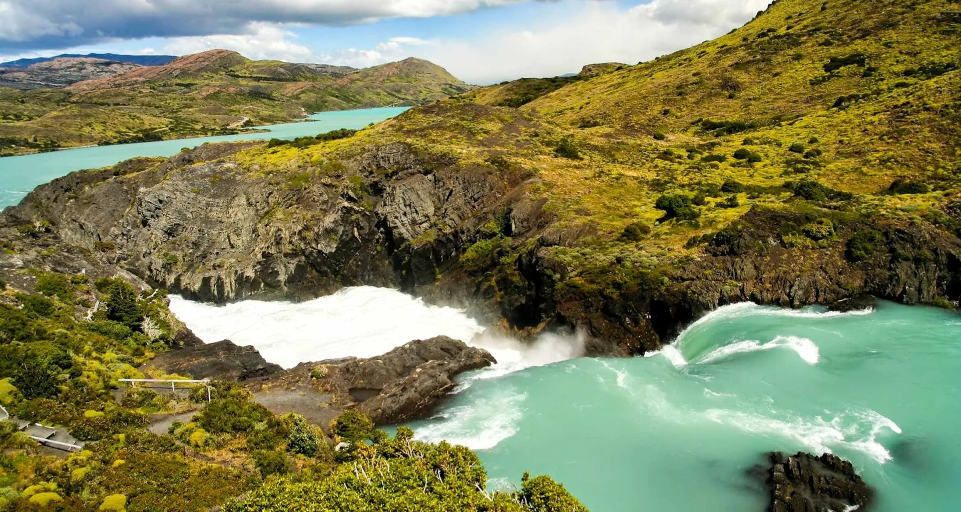 Salto Grande waterfall in South America