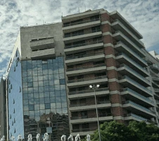 Front street view of Amerian hotel in Cordoba Argentina