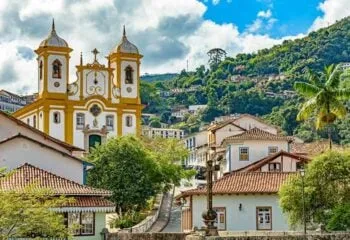 a sunny day in Ouro Preto Brazil