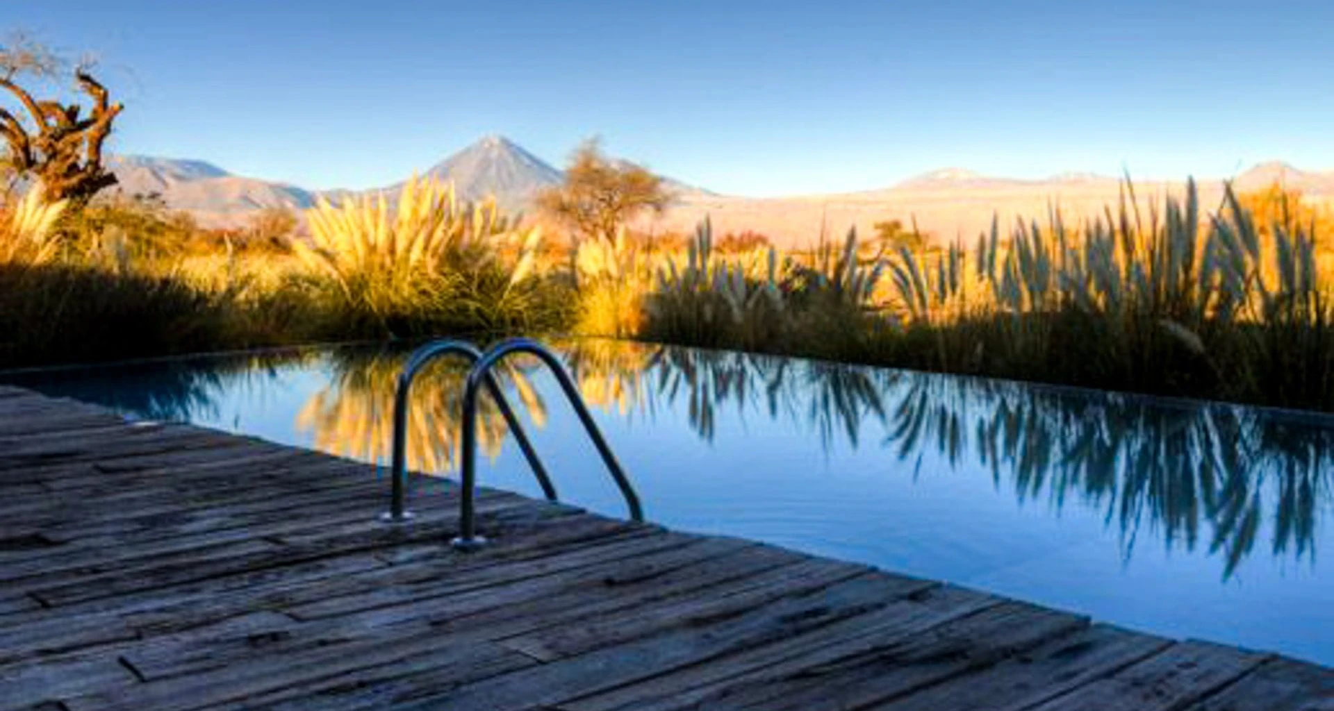 Outdoor pool at Tierra Atacama Hotel