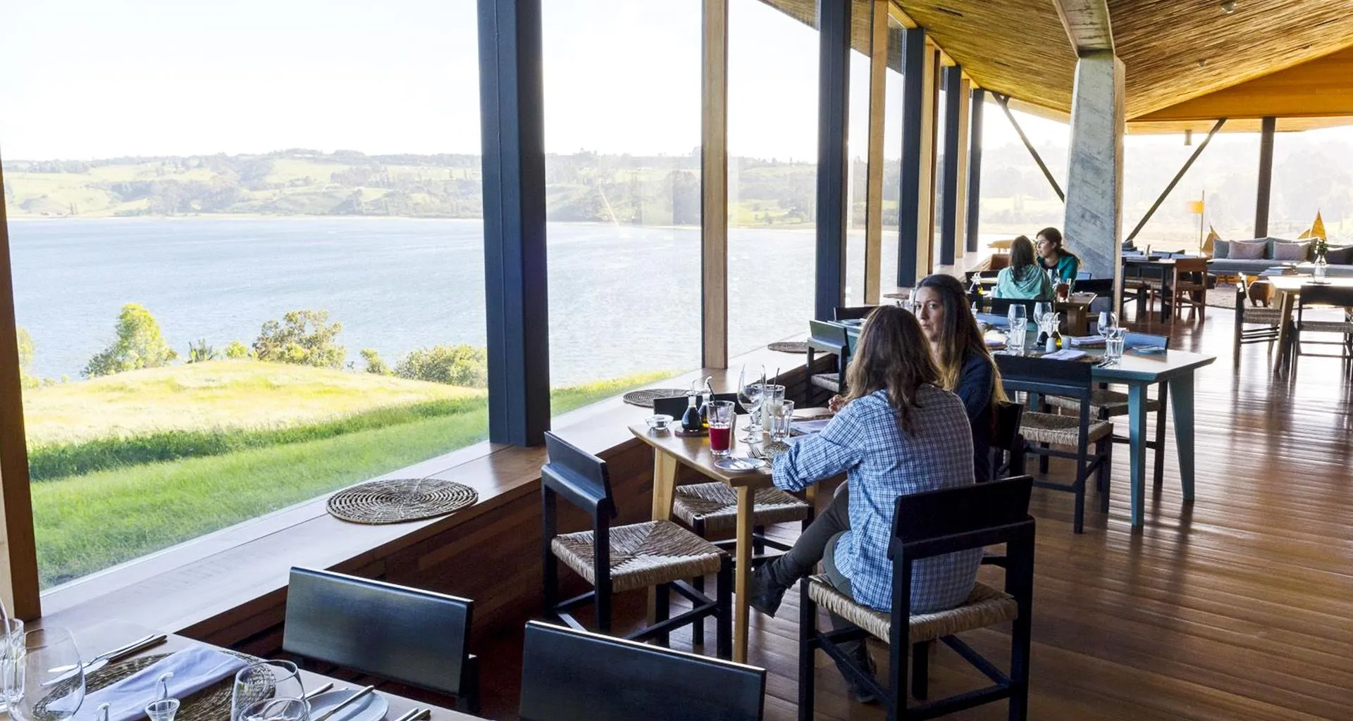 Dining room of Tierra Chiloe Hotel